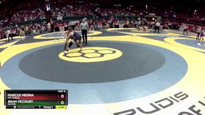 D3-157 lbs Quarterfinal - Bram McCourt, Dalton vs Marcus Medina, Mil. Edison