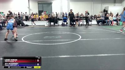 65 lbs Round 3 (6 Team) - Lexie Horan, Misfits Power vs Ivy McKinney, Finger Lakes Elite