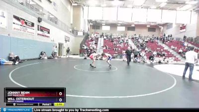 106 lbs Round 2 - Johnny Behm, East Idaho Elite vs Will Osterhout, Declo Stingers