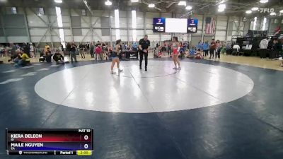 57 lbs Cons. Round 4 - Kiera Deleon, ID vs Maile Nguyen, CA