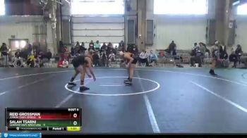 110 lbs Round 3 (4 Team) - Reid Grossman, Junior Terps Xpress vs Salah Tsarni, Germantown Wrestling
