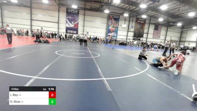 170 lbs Round Of 128 - Ian Ray, VA vs Dominic Blue, NC