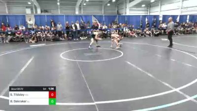 126 lbs Final - Sidney Tildsley, MA vs Billy Dekraker, NJ