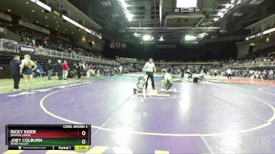 220 lbs Cons. Round 3 - Joey Colburn, River Valley vs Ricky Kiser, Nevada Union