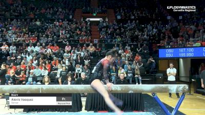 Alexis Vasquez - Beam, Denver - 2019 NCAA Gymnastics Regional Championships - Oregon State