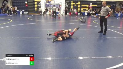 60 lbs Consy 6 - Vincent Ciampoli, Tyrone vs Kolby Pitzen, Tomahawk W.C.