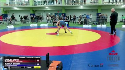 55kg Cons. Round 2 - Samuel Smith, Nechako Valley Wrestling vs Joshua Bissett, Metro Amateur WC