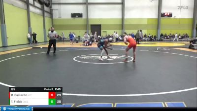 125 lbs Finals (2 Team) - Tyler Fields, Colby Community College vs Roberto Camacho, Neosho Community College