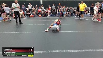 48 lbs Round 5 (8 Team) - Liam Gatt, Backyard Brawlers vs Alex Herndon, Terps Northeast ES