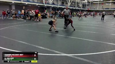 68 lbs Round 2 (8 Team) - Tanner McCray-Bey, Rampage vs SJ Gilliam, NOVA WC