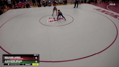 74 lbs Semifinal - Alexander Bragg, Pinnacle Wrestling Club vs Benjamin Ahedo, Pursuit Wrestling Minnesota