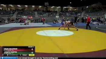 220 lbs Round 2 (4 Team) - Joseph Martin, 5A Ridgeview vs Vaun Halstead, 5A Thurston