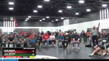 90 lbs Placement Matches (8 Team) - Jace Sensor, Olympia (NY) vs Case Bridge, Legacy National