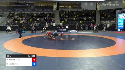 65 kg Consi Of 4 - Beau Bartlett, NLWC/TMWC vs Kendric Maple, Sunkist Kids Wrestling Club