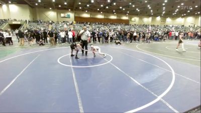 86 lbs Consi Of 8 #2 - Hagen Pfeifer, Small Town WC vs Keenan Paz, Gold Rush