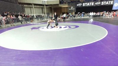 102 lbs Cons. Round 4 - Jaxon Clasby, Punisher Wrestling Company vs Isaiah Jarrett, Auburn A-Team