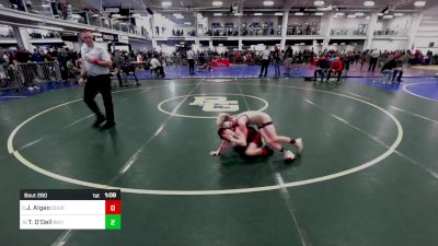 60 lbs Quarterfinal - Joey Algeo, Doughboys WC vs Tatem O'Dell, Refinery WC