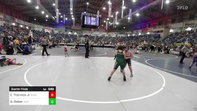 Quarterfinal - Eric Thornton Jr, Duran Elite vs Brayger Bieber, Holyoke