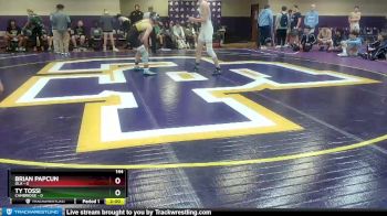 144 lbs 2nd Wrestleback (8 Team) - Brian Papcun, Ola vs Ty Tossi, Cambridge