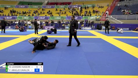 RAFAEL LEANDRO NASCIMENTO vs FELIPE ARAÚJO CAVALCANTE 2024 Brasileiro Jiu-Jitsu IBJJF