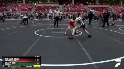 105 lbs Cons. Round 4 - Richard Book, Pomona Elite (PWCC) vs Grant Eck, Brawlers