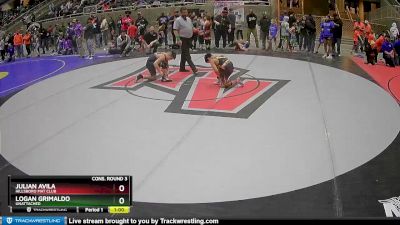 120 lbs Cons. Round 3 - Julian Avila, Hillsboro Mat Club vs Logan Grimaldo, Unattached