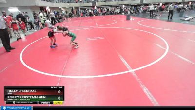 52-54 lbs Round 3 - Finley Uhlenhake, IAWC vs Kenley Kierstead-Hahn, Paynesville Bulldogs