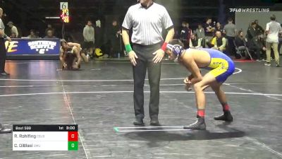 149 lbs Quarterfinal - Russell Rohlfing, Cal State Bakersfield vs Colston DiBlasi, George Mason