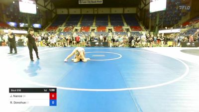 132 lbs Cons 32 #2 - JaydaRae Nance, Oregon vs Rylee Donohue, Connecticut