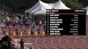 High School Girls' 100m Class 4A, Finals 1