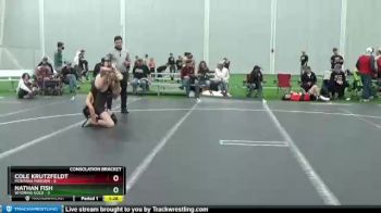 113 lbs Cross Bracket (8 Team) - Cole Krutzfeldt, Montana Maroon vs Nathan Fish, Wyoming Gold