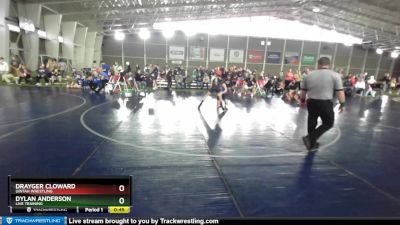 102 lbs Quarterfinal - Drayger Cloward, Uintah Wrestling vs Dylan Anderson, Live Training