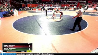 2A 120 lbs Cons. Round 1 - Isaac Mayora, Lombard (Montini) vs Angel Ramirez, Evergreen Park