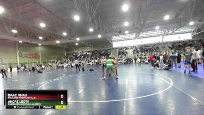 285 lbs Quarterfinal - Andre Leota, Sanderson Wrestling Academy vs Isaac Finau, Stallions Wrestling Club