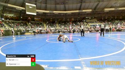 64 lbs Round Of 16 - Easton Terrell, Springdale Youth Wrestling Club vs Maddix Spencer, Keystone Wrestling Club