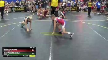 52 lbs Round 5 (6 Team) - Quinton Franklin, Ares vs Hudson Burns, Iowa Elite