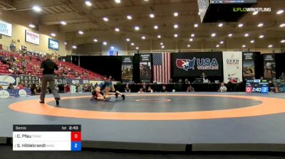 53 kg Semis - Cody Pfau, TMWC vs Sarah Hildebrandt, NYAC