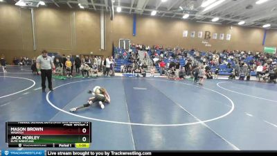 79 lbs Cons. Round 4 - Mason Brown, Wasatch vs Jack Morley, Elite Wrestling