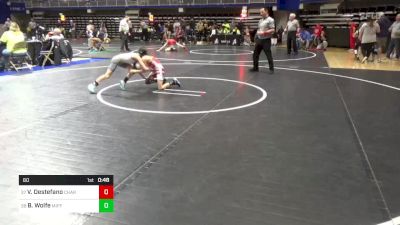 60 lbs Consi Of 32 #2 - Vincenzo Destefano, Charleroi vs Branson Wolfe, Mifflinburg