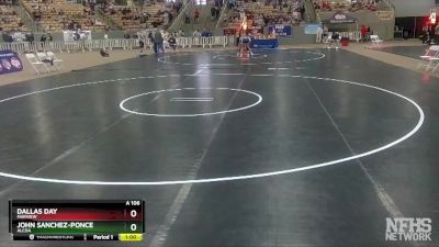 A 152 lbs Cons. Round 1 - John Spicer, Fairview vs Riley Silk, Clinton High School