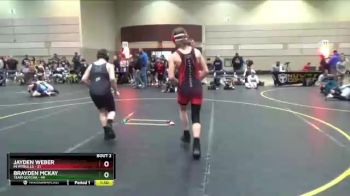 135 lbs Round 1 (4 Team) - Caiden Stroup, MI Pitbulls vs Jake Crawford, Team Gotcha