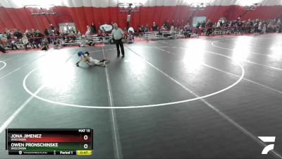 53 lbs 5th Place Match - Owen Pronschinske, Wisconsin vs Jona Jimenez, Wisconsin