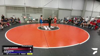 138 lbs Placement Matches (16 Team) - Xavier Flanagan, Texas B vs Alex Ropski, Tennessee