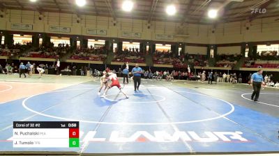 144 lbs Consi Of 32 #2 - Nathan Puchalski, Phillips Exeter Academy vs Joseph Tumolo, Trinity Pawling