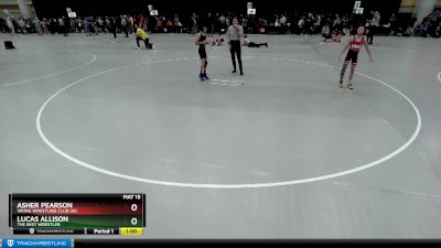 67 lbs Cons. Round 2 - Lucas Allison, The Best Wrestler vs Asher Pearson, Viking Wrestling Club (IA)