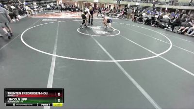 160 lbs Round 2 (4 Team) - Trenten Fredriksen-Holm, Bemidji vs Lincoln Jipp, Bettendorf