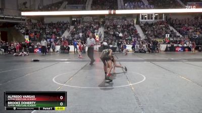 76 lbs Cons. Semi - Alfredo Vargas, SlyFox Wrestling Academy vs Brooks Doherty, SlyFox Wrestling Academy