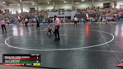 65 lbs Champ. Round 1 - Rocklynd Ayers-Donald, Elite Wrestling Academy vs Mack Hartman, Stars Wrestling Club