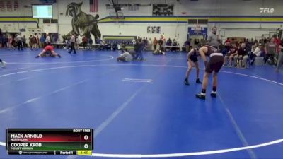 JV-1 lbs Round 3 - Mack Arnold, North Linn vs Cooper Krob, Mount Vernon