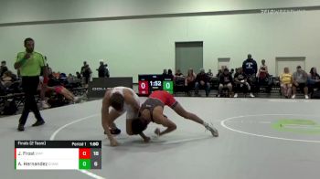 132 lbs Finals (2 Team) - Aldo Hernandez, Combat Athletics vs Jaxtyn Frost, Team Empire